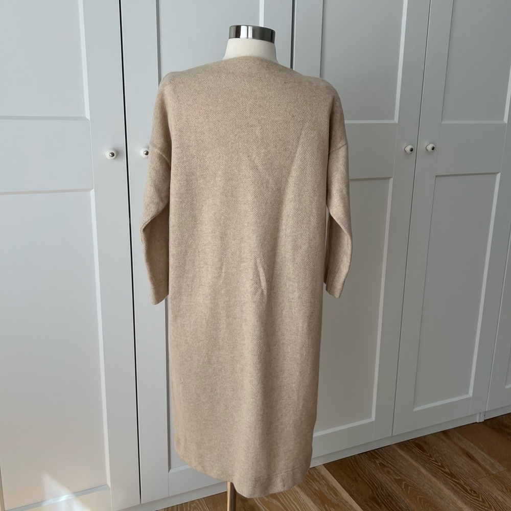 Elizabeth Suzann Eva Boatneck Wool Dress Medium - Picture 8 of 13